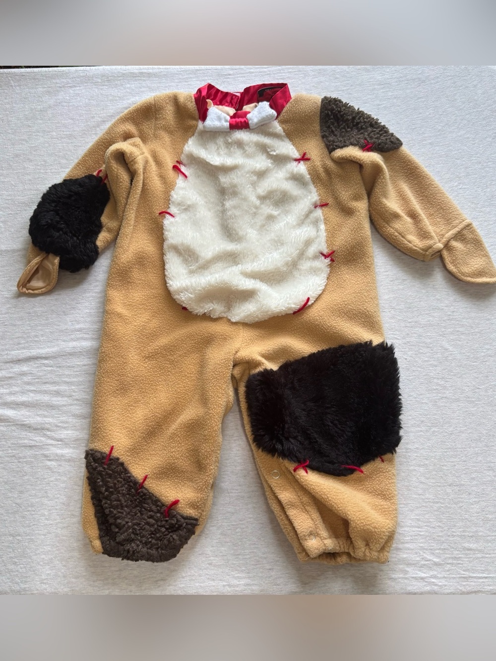 InCharacter Toddler Puppy Dog Fleece Costume Brown Plush Size M